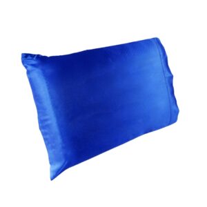 FUNDAS DE SATÉN - AZUL, MEDIANO