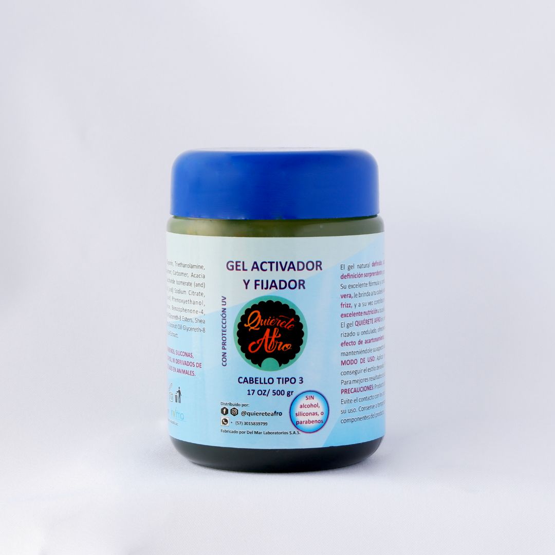 GEL ACTIVADOR Y FIJADOR CABELLO TIPO 3